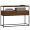 vidaXL Console Table Brown Oak 100x40x75 cm Engineered Wood