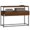 vidaXL Console Table Brown Oak 100x40x75 cm Engineered Wood
