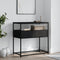 vidaXL Console Table Black 75x40x75 cm Engineered Wood