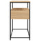 vidaXL Console Table Sonoma Oak 75x40x75 cm Engineered Wood
