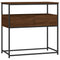 vidaXL Console Table Brown Oak 75x40x75 cm Engineered Wood