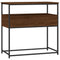 vidaXL Console Table Brown Oak 75x40x75 cm Engineered Wood