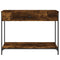 vidaXL Console Table Smoked Oak 100x34.5x75 cm Engineered Wood