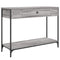 vidaXL Console Table Grey Sonoma 100x34.5x75 cm Engineered Wood