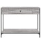 vidaXL Console Table Grey Sonoma 100x34.5x75 cm Engineered Wood