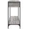 vidaXL Console Table Grey Sonoma 100x34.5x75 cm Engineered Wood