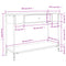 vidaXL Console Table Grey Sonoma 100x34.5x75 cm Engineered Wood