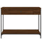 vidaXL Console Table Brown Oak 100x34.5x75 cm Engineered Wood