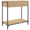 vidaXL Console Table Sonoma Oak 75x34.5x75 cm Engineered Wood