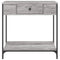 vidaXL Console Table Grey Sonoma 75x34.5x75 cm Engineered Wood
