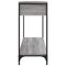 vidaXL Console Table Grey Sonoma 100x34.5x75 cm Engineered Wood