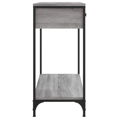 vidaXL Console Table Grey Sonoma 75x34.5x75 cm Engineered Wood