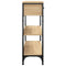vidaXL Console Table Sonoma Oak 72.5x25x75 cm Engineered Wood