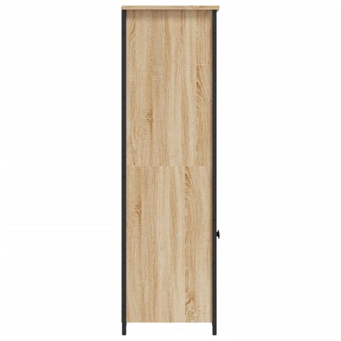 vidaXL Highboard Sonoma Oak 62x36x121.5 cm Engineered Wood