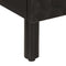 vidaXL Bedside Cabinet Black 40x33x46 cm Solid Wood Mango