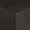 vidaXL Bedside Cabinets 2 pcs Black 40x33x46 cm Solid Wood Mango
