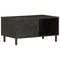 vidaXL Coffee Table Black 80x50x40 cm Solid Wood Mango