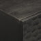vidaXL Coffee Table Black 80x50x40 cm Solid Wood Mango