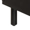 vidaXL Coffee Table Black 80x50x40 cm Solid Wood Mango