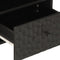 vidaXL Bedside Cabinets 2 pcs Black 40x33x46 cm Solid Wood Mango