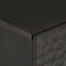 vidaXL Bedside Cabinet Black 50x33x60 cm Solid Wood Mango