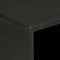 vidaXL Bedside Cabinet Black 50x33x60 cm Solid Wood Mango