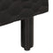 vidaXL Bedside Cabinet Black 50x33x60 cm Solid Wood Mango