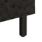 vidaXL Side Cabinet Black 60x33x75 cm Solid Wood Mango