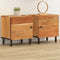 vidaXL Bedside Cabinets 2 pcs 40x33x46 cm Solid Wood Acacia