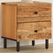 vidaXL Bedside Cabinet 40x33x46 cm Solid Wood Acacia
