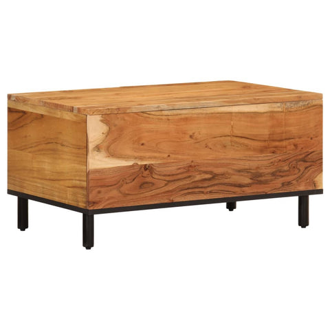 vidaXL Coffee Table 80x50x40 cm Solid Wood Acacia
