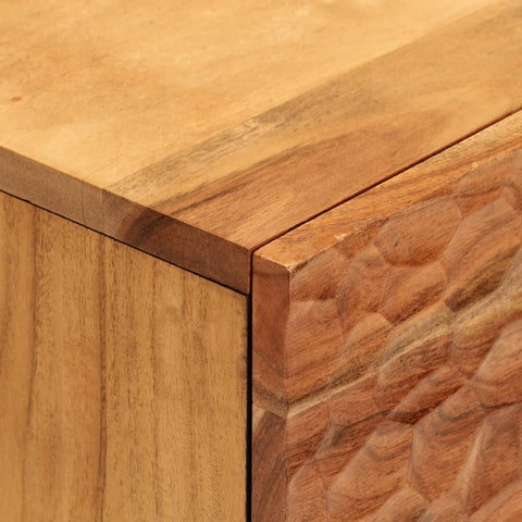 vidaXL Bedside Cabinet 50x33x60 cm Solid Wood Acacia