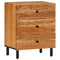vidaXL Bedside Cabinet 50x33x60 cm Solid Wood Acacia