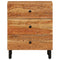 vidaXL Bedside Cabinet 50x33x60 cm Solid Wood Acacia