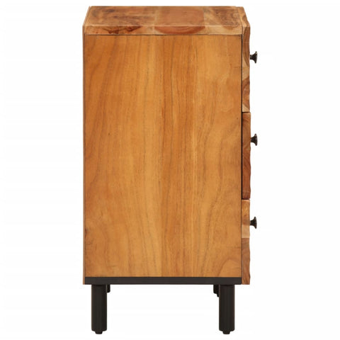 vidaXL Bedside Cabinet 50x33x60 cm Solid Wood Acacia