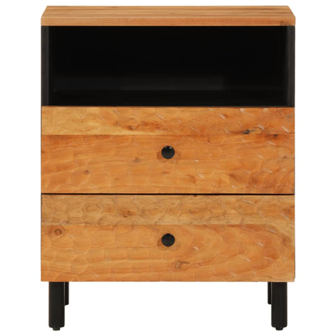 vidaXL Bedside Cabinet 50x33x60 cm Solid Wood Acacia