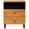 vidaXL Bedside Cabinet 50x33x60 cm Solid Wood Acacia