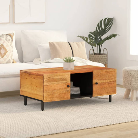 vidaXL Coffee Table 100x54x40 cm Solid Wood Acacia