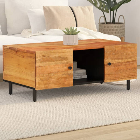 vidaXL Coffee Table 100x54x40 cm Solid Wood Acacia