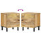 vidaXL Bedside Cabinets 2 pcs 40x33x46 cm Solid Wood Mango