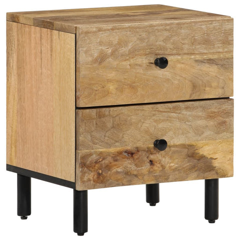 vidaXL Bedside Cabinets 2 pcs 40x33x46 cm Solid Wood Mango