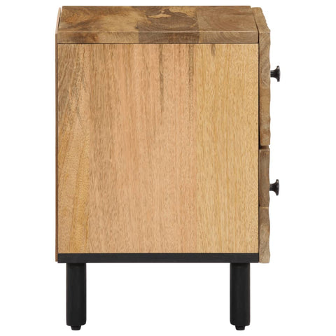 vidaXL Bedside Cabinets 2 pcs 40x33x46 cm Solid Wood Mango