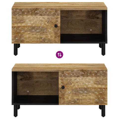 vidaXL Coffee Table 80x50x40 cm Solid Wood Mango