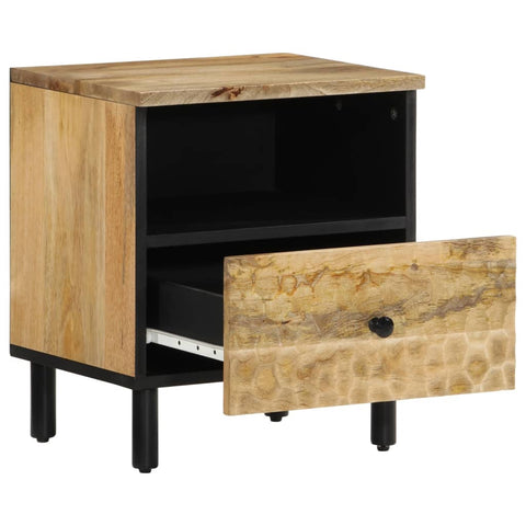 vidaXL Bedside Cabinets 2 pcs 40x33x46 cm Solid Wood Mango