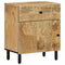 vidaXL Bedside Cabinet 50x33x60 cm Solid Wood Mango