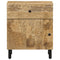 vidaXL Bedside Cabinet 50x33x60 cm Solid Wood Mango