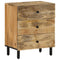 vidaXL Bedside Cabinet 50x33x60 cm Solid Wood Mango