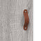 vidaXL Sideboard Grey Sonoma 90x34x80 cm Engineered Wood