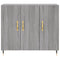 vidaXL Sideboard Grey Sonoma 90x34x80 cm Engineered Wood