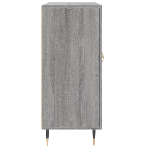 vidaXL Sideboard Grey Sonoma 90x34x80 cm Engineered Wood